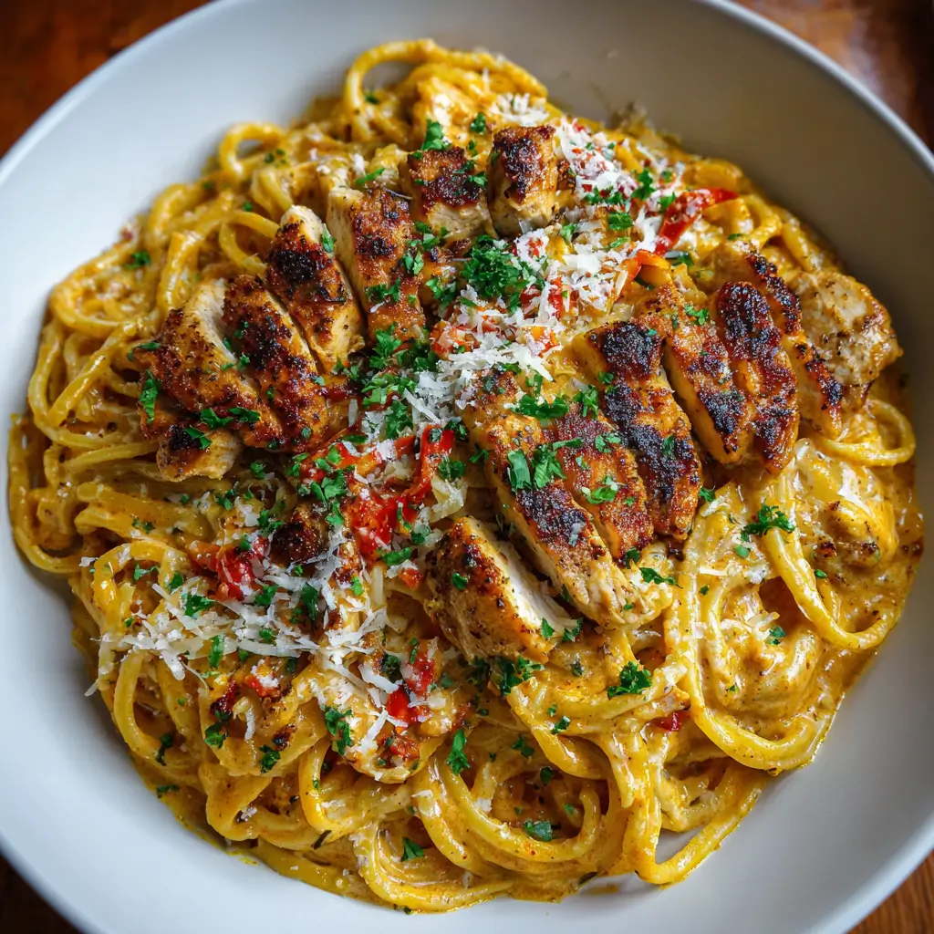 Creamy Cajun Chicken Pasta
