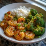 Honey Garlic Shrimp and Broccoli Stir Fry