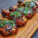 Teriyaki Glazed Chicken Drumsticks