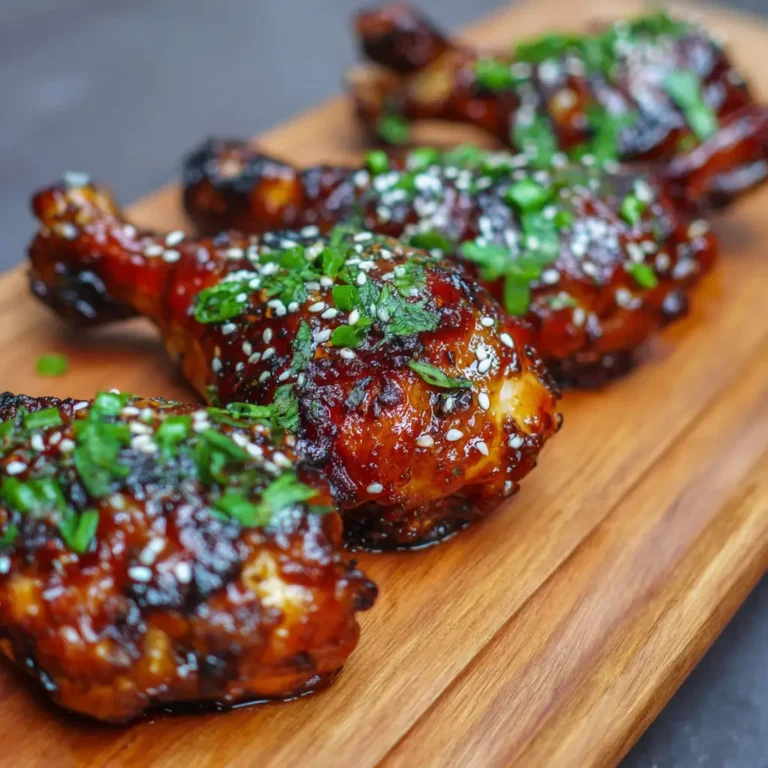 Teriyaki Glazed Chicken Drumsticks